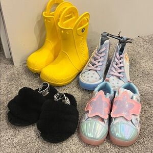 Kids- girls size 10 toddler lot of 4 shoes